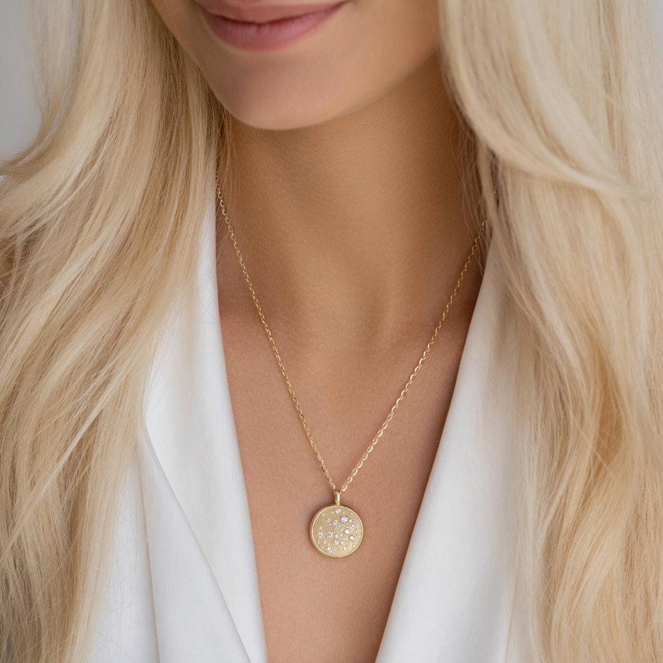 Diamond necklace Noble Aura