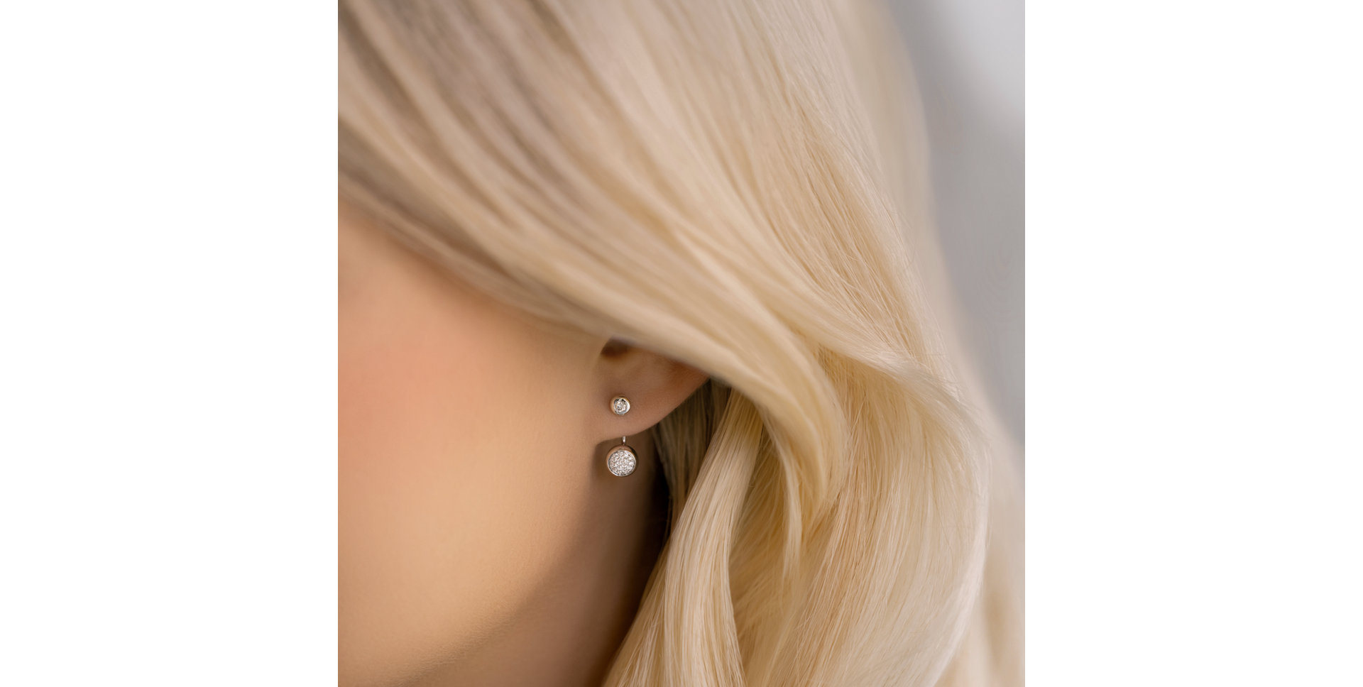Diamond earrings Etherea