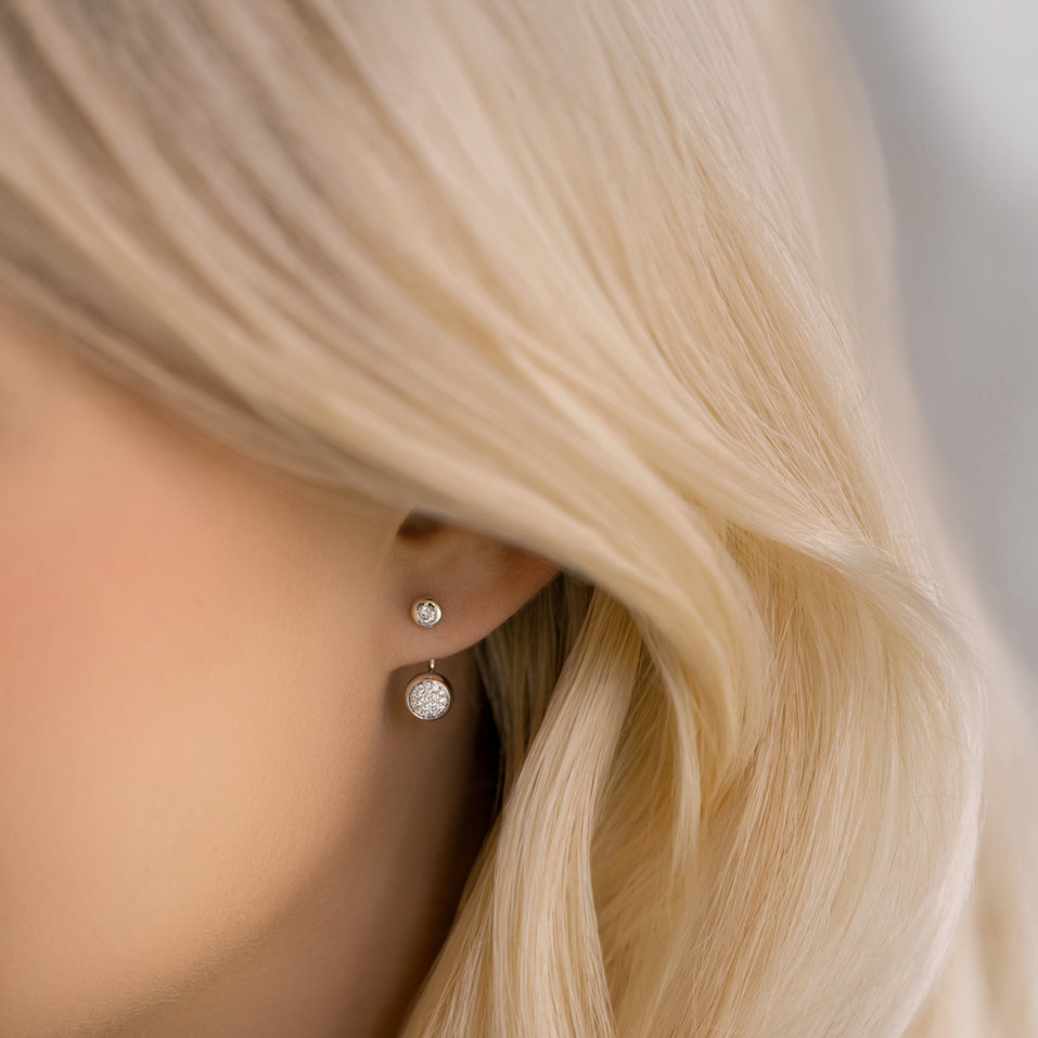 Diamond earrings Etherea
