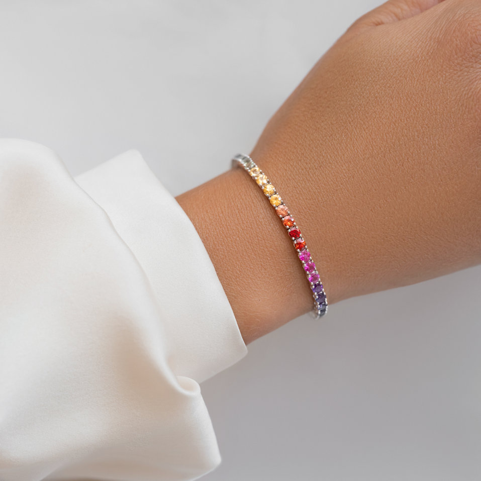 Bracelet with Sapphire Gradient Harmony