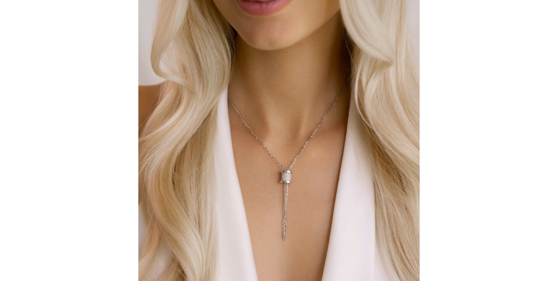 Diamond necklace Timeless Spiral