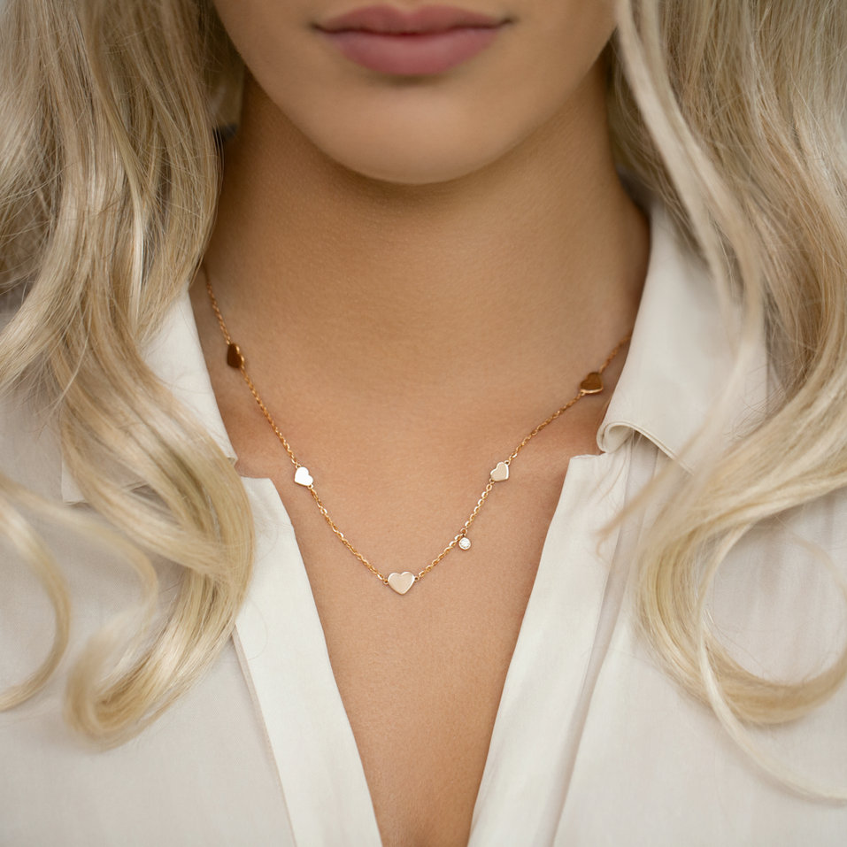 Diamond necklace Heartlyn