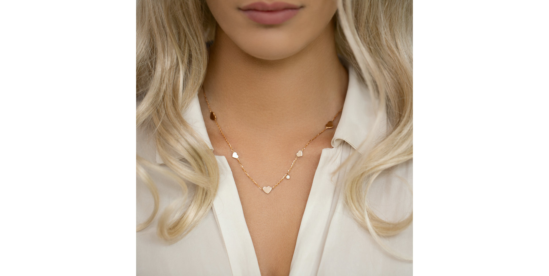 Diamond necklace Heartlyn