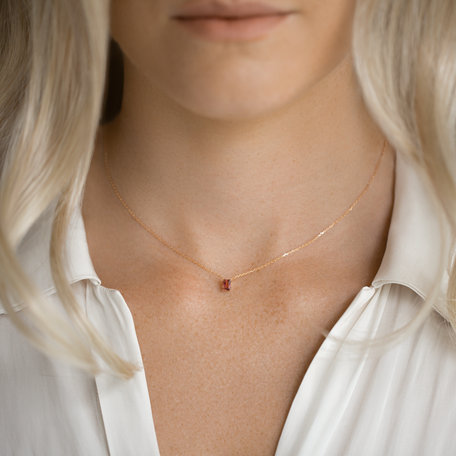 Necklace with Topaz Mosselyn