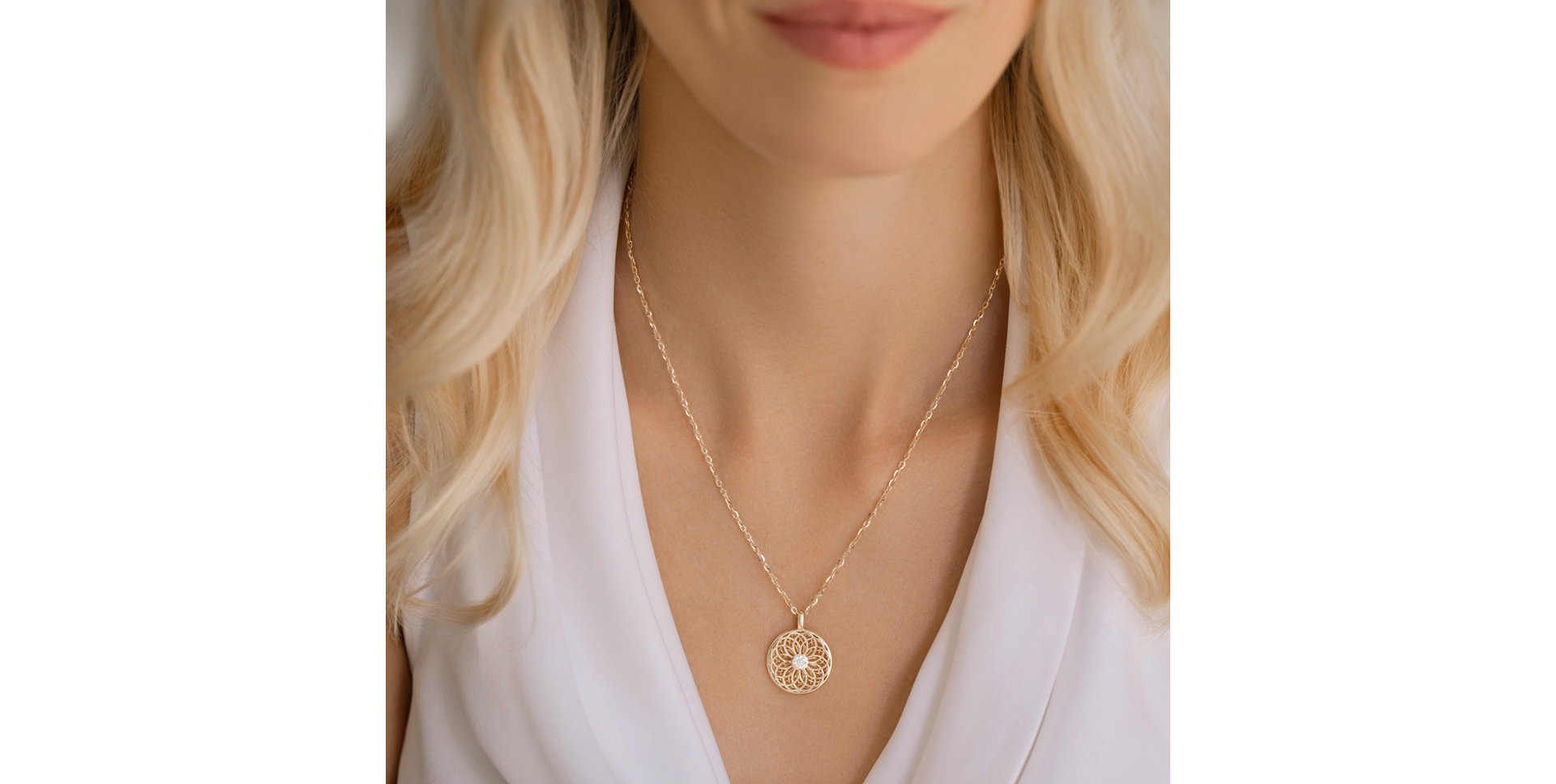 Diamond necklace Mirelleon