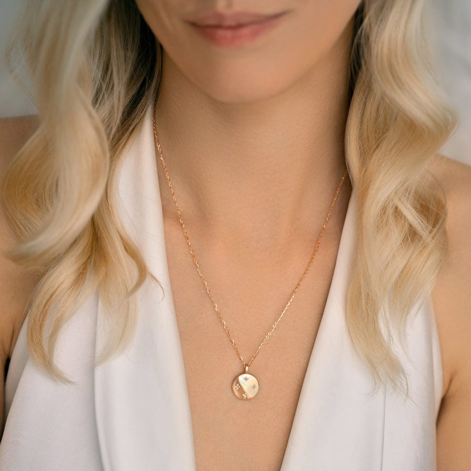Diamond necklace Aveline