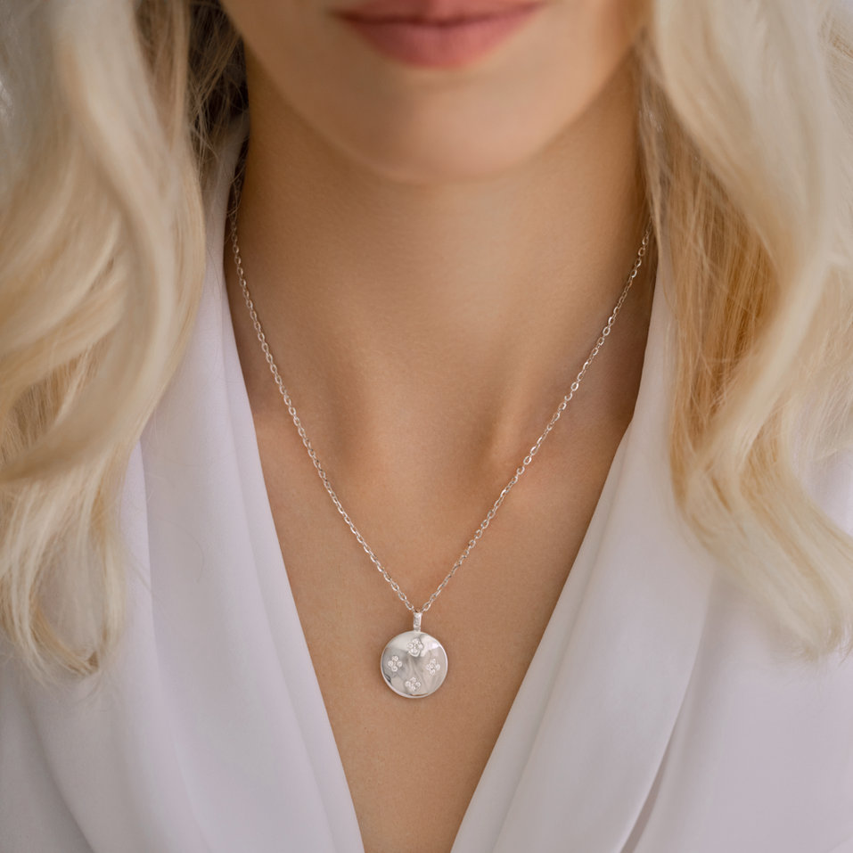 Diamond necklace Aveline