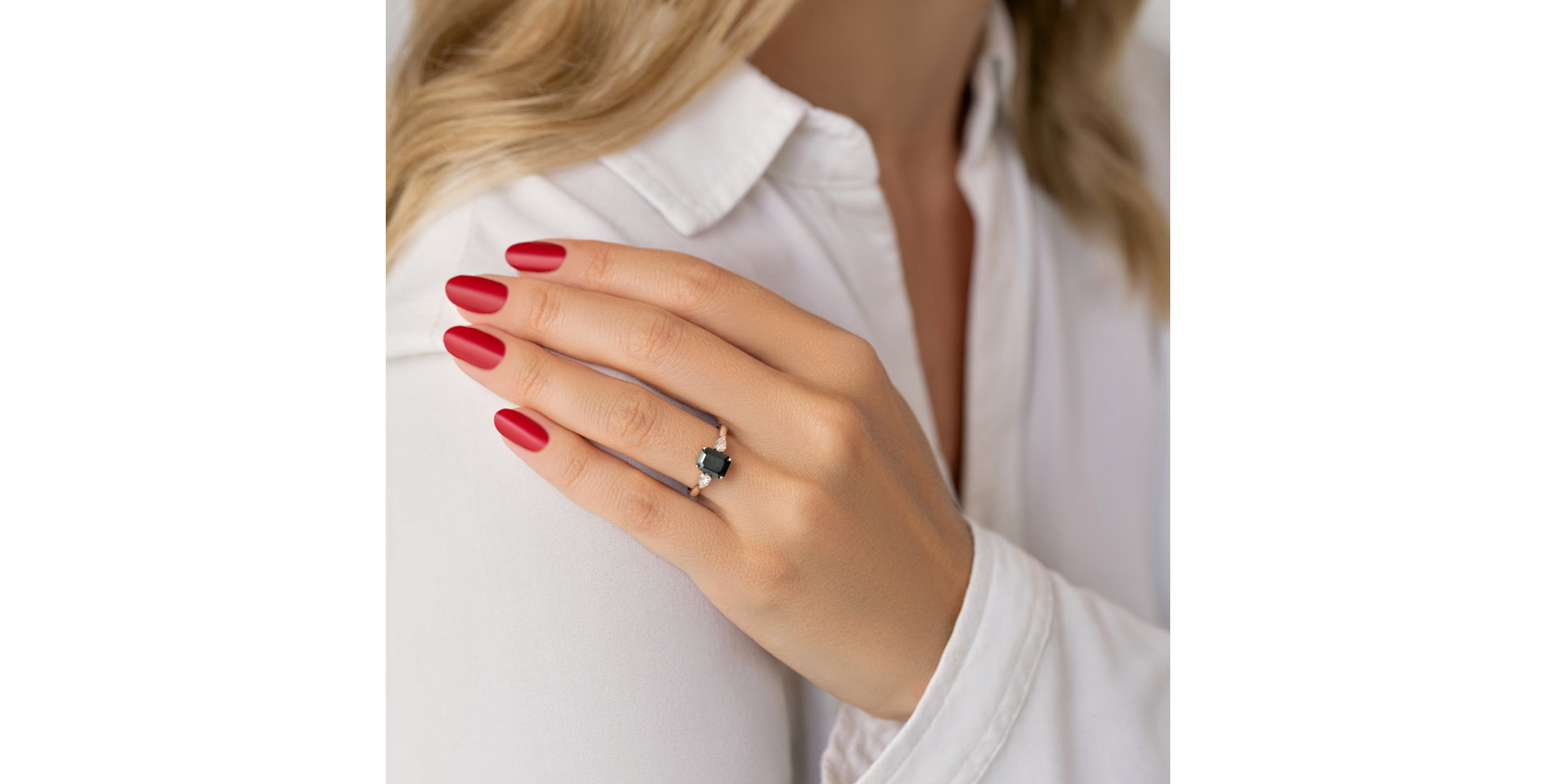 Diamond ring Midnight Cordelia