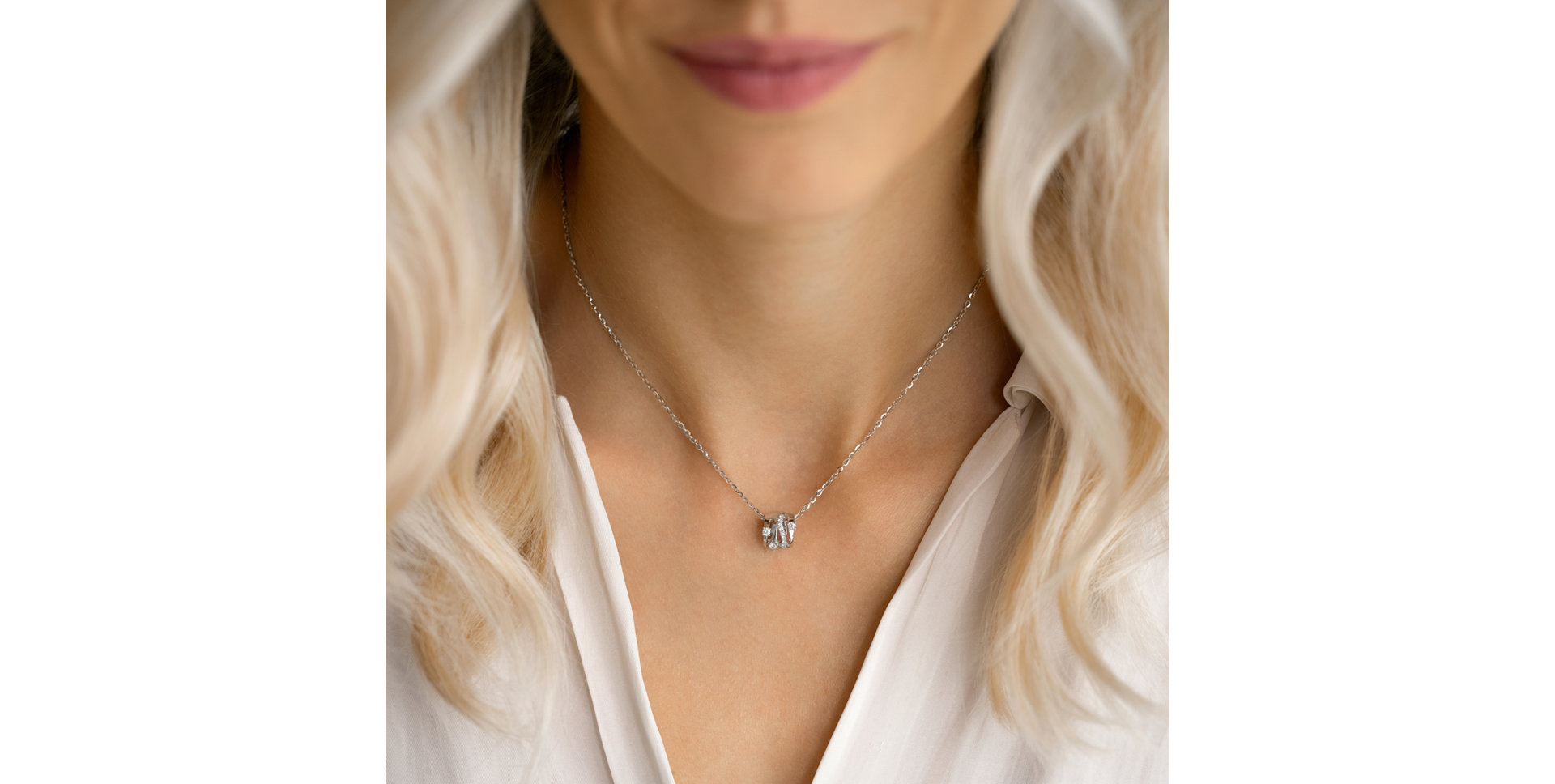 Diamond necklace Tilda