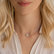 Diamond necklace Gollden Ball3