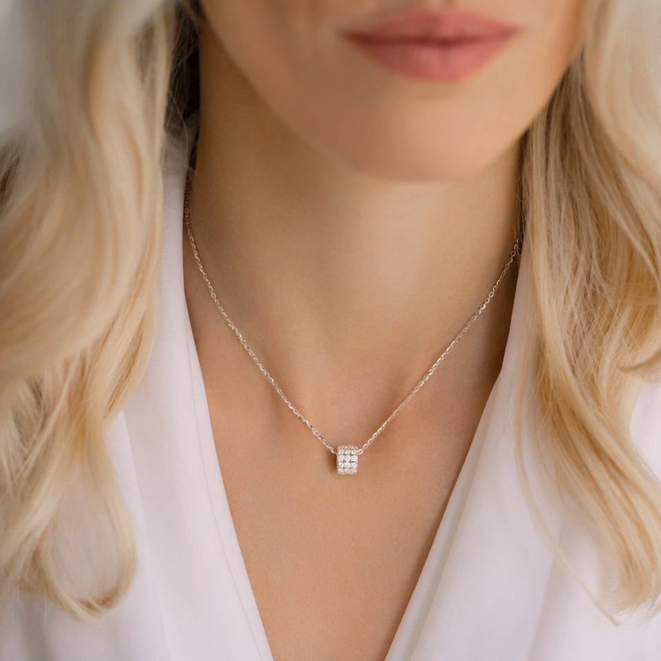 Diamond necklace Sunbeam Bliss