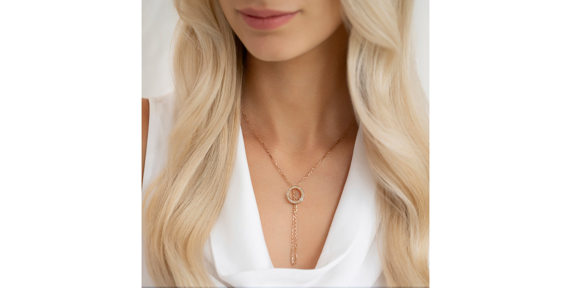 Diamond necklace Perfect Circle