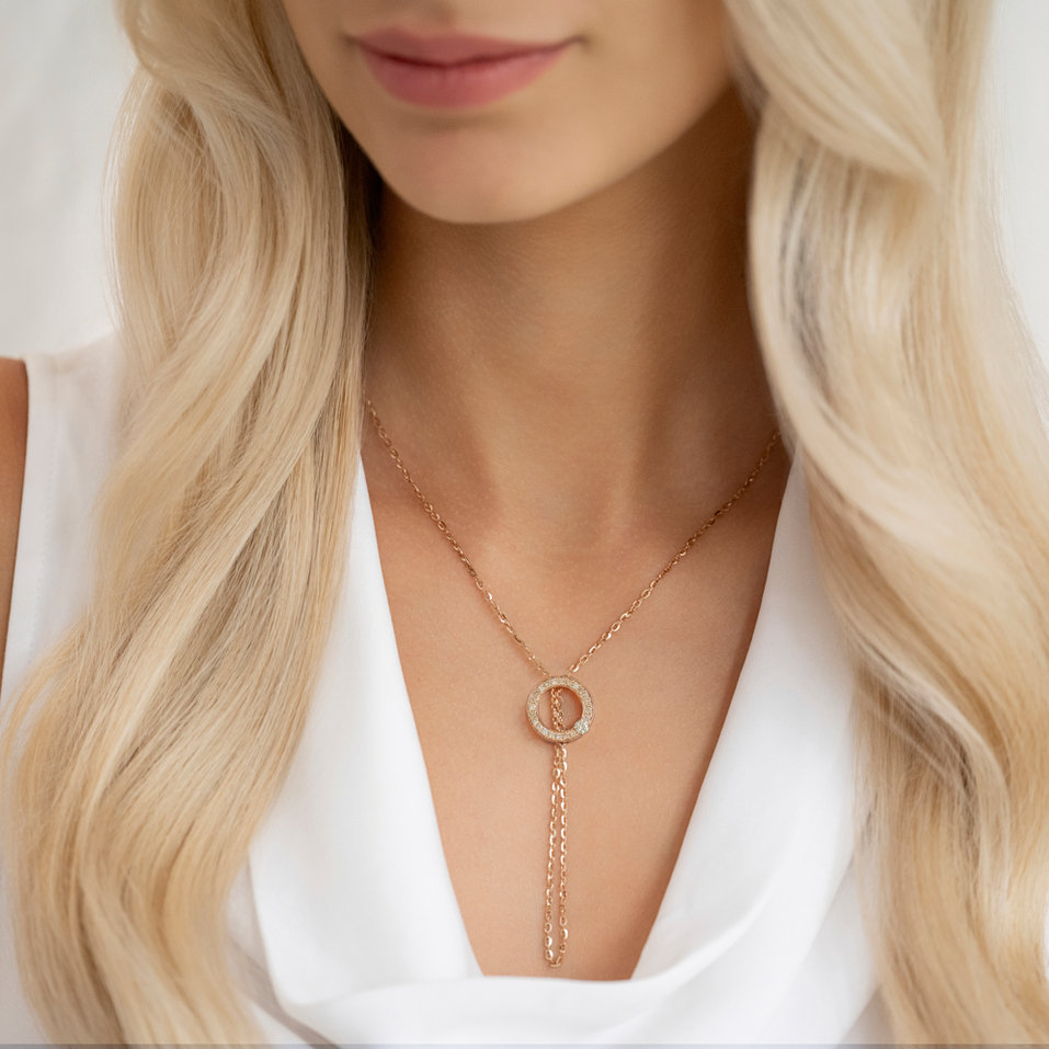 Diamond necklace Perfect Circle