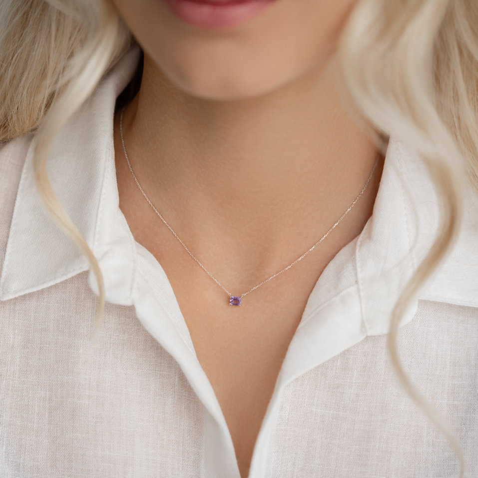 Necklace with Amethyst Winslow