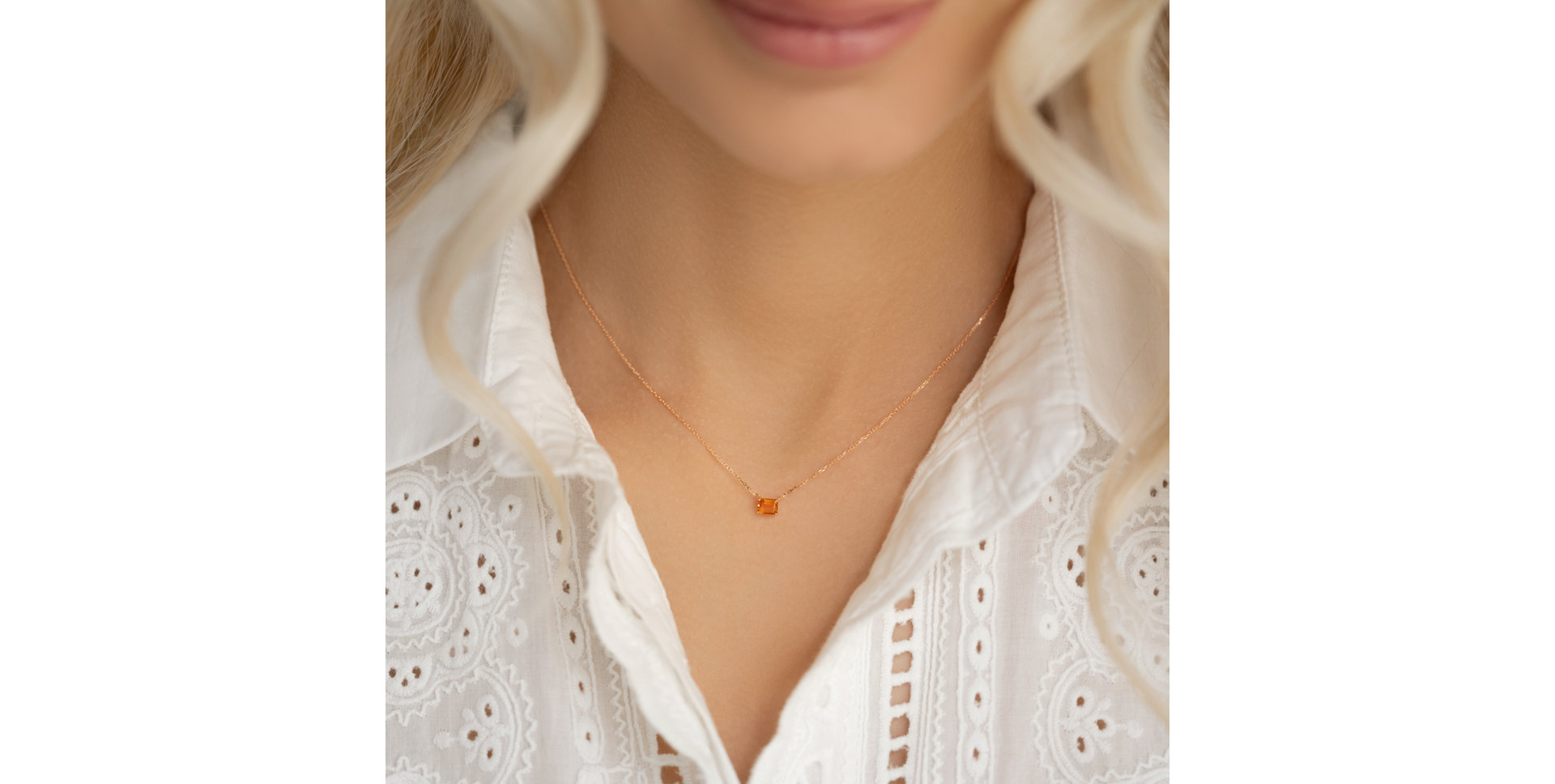 Necklace with Citrine Winslow