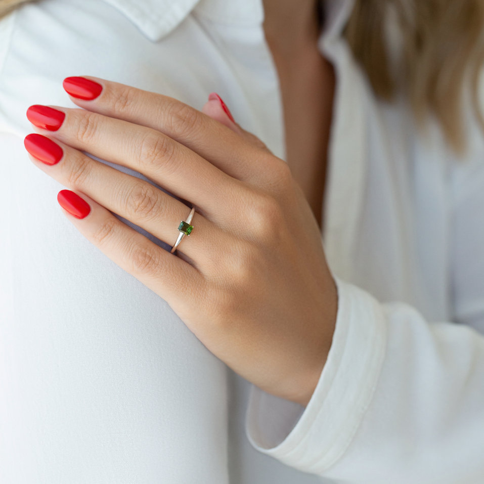 Ring with Ruby Domante