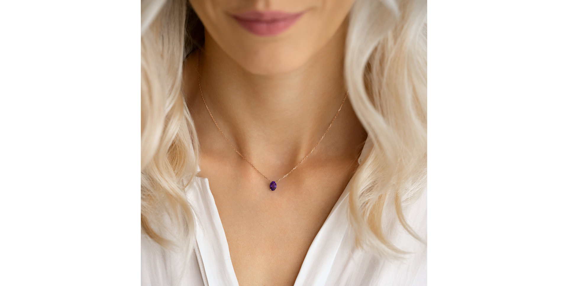 Necklace with Tourmaline Mystic Abyss