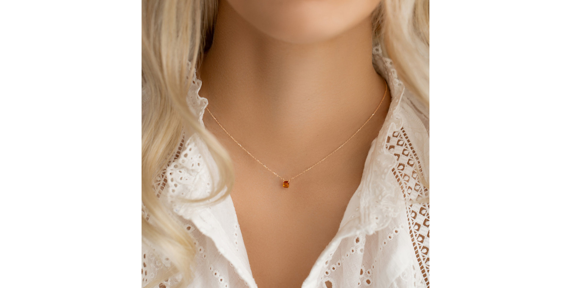 Necklace with Ruby Winslow