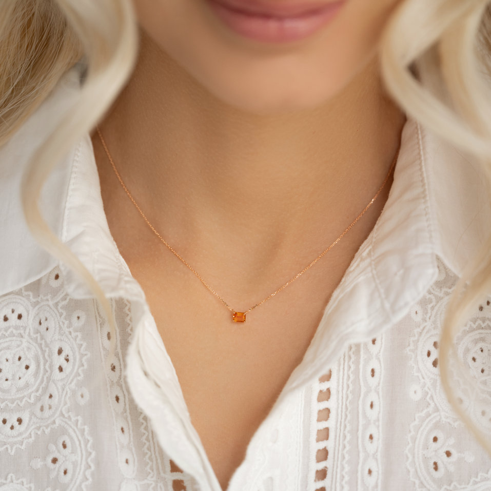 Necklace with Ruby Winslow