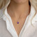 Diamond necklace with Amethyst The Countess3