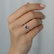 Diamond ring with Amethyst Satin3