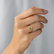 Diamond ring with Peridote Annelise2