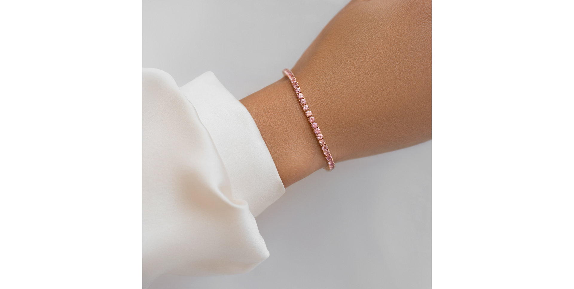Bracelet with Spinels Infinite Glow