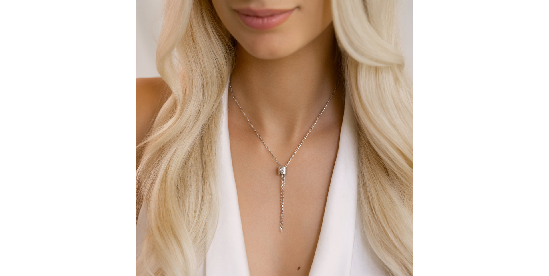 Diamond necklace Shine of Sophistication