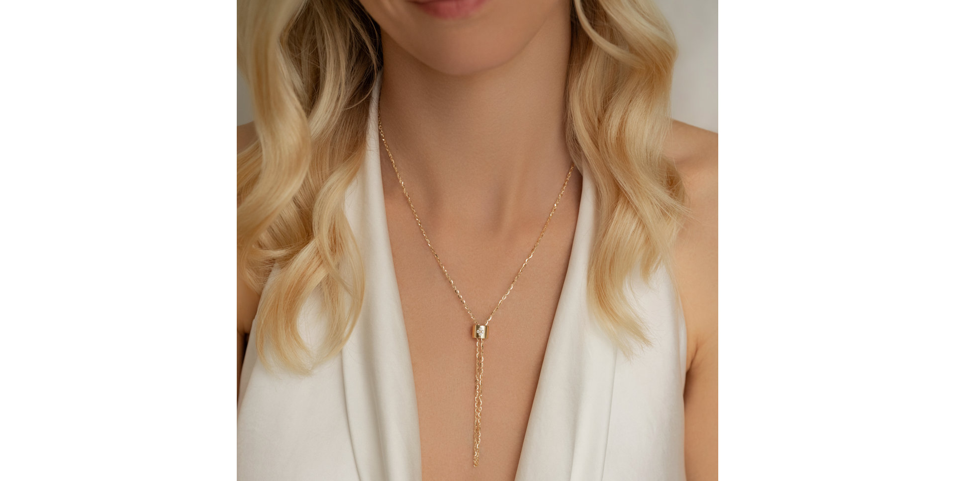 Diamond necklace Shine of Sophistication