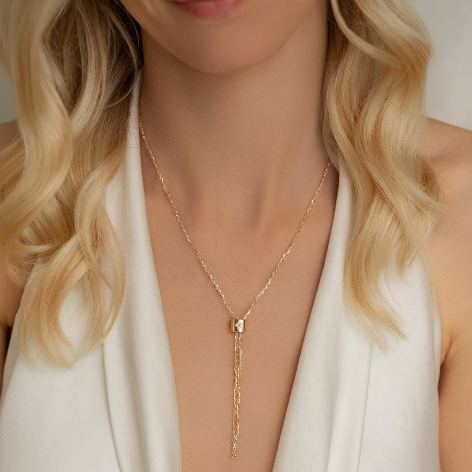 Diamond necklace Shine of Sophistication