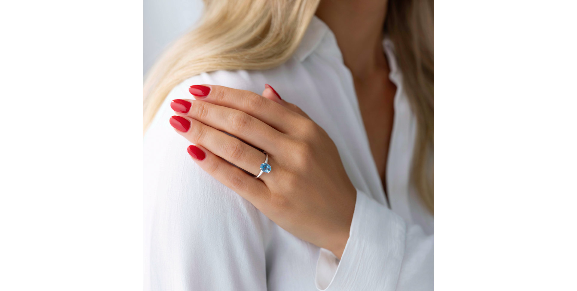 Ring with Topaz Arden Skye
