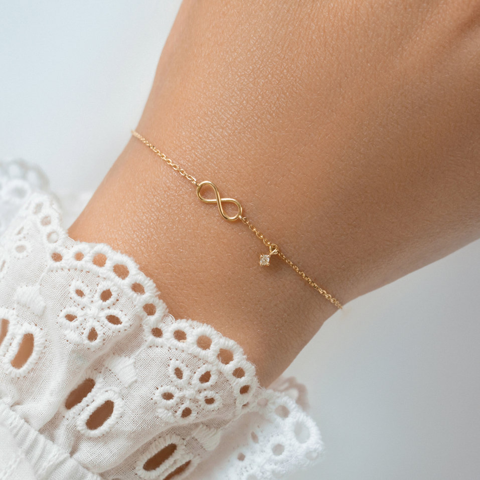 Diamond bracelet Endless Harmony