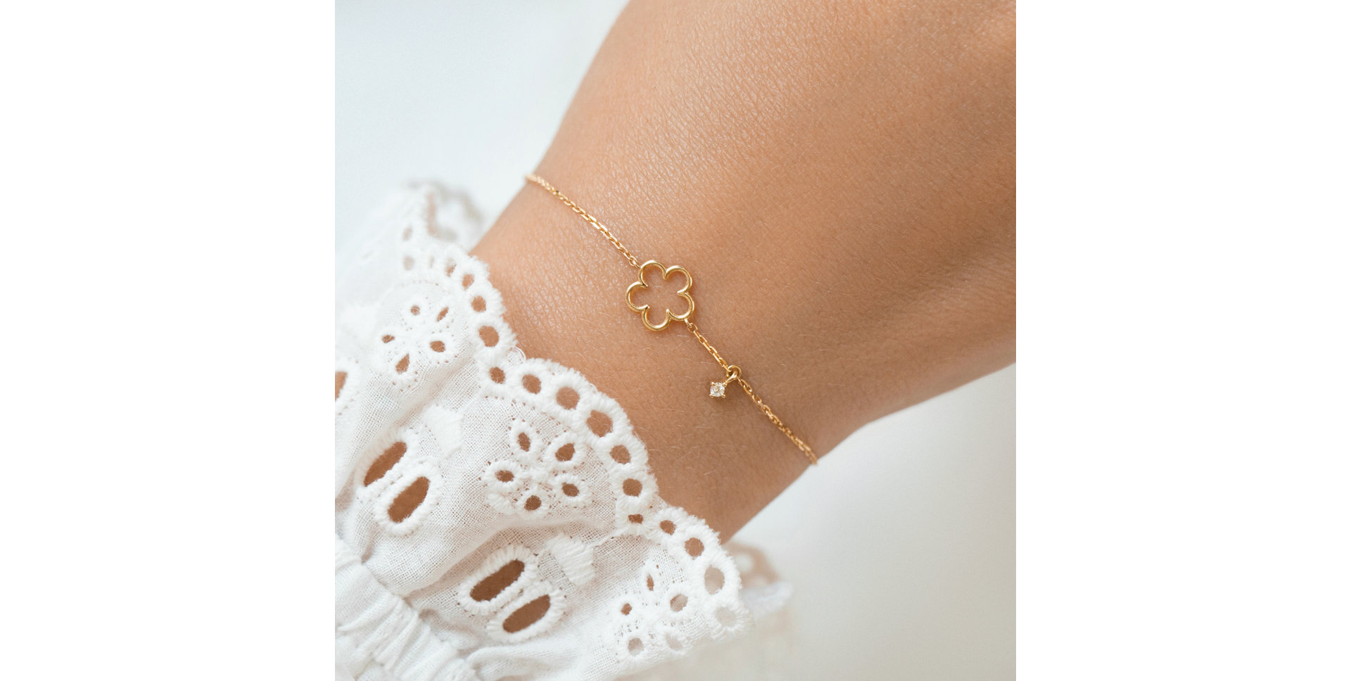 Diamond bracelet Glossy Daisy