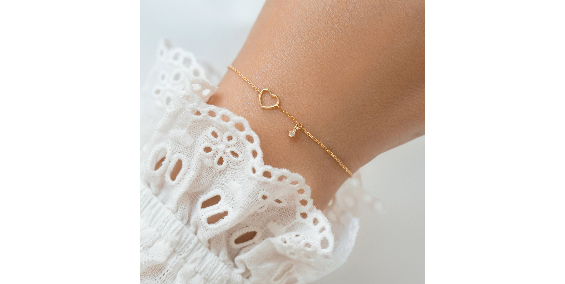 Diamond bracelet My Love