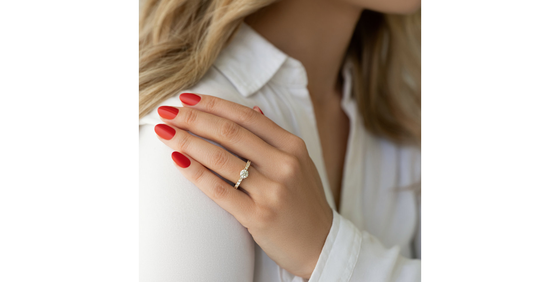 Diamond ring Crystal Vision