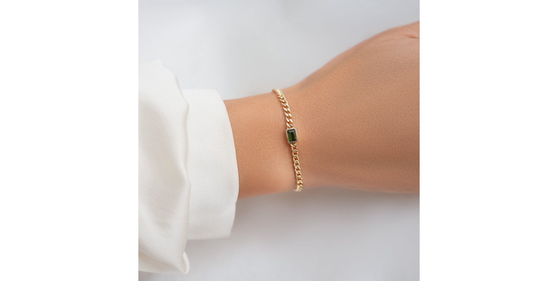 Bracelet with Tourmaline Madelon