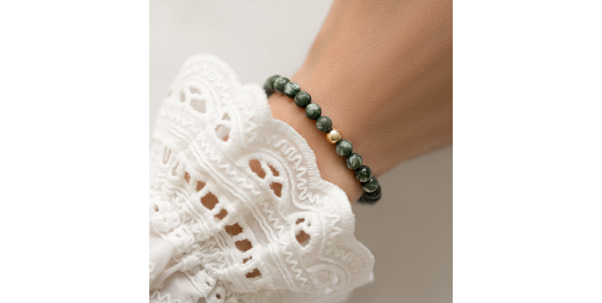 Bracelet with Seraphinite Fancy Beauty