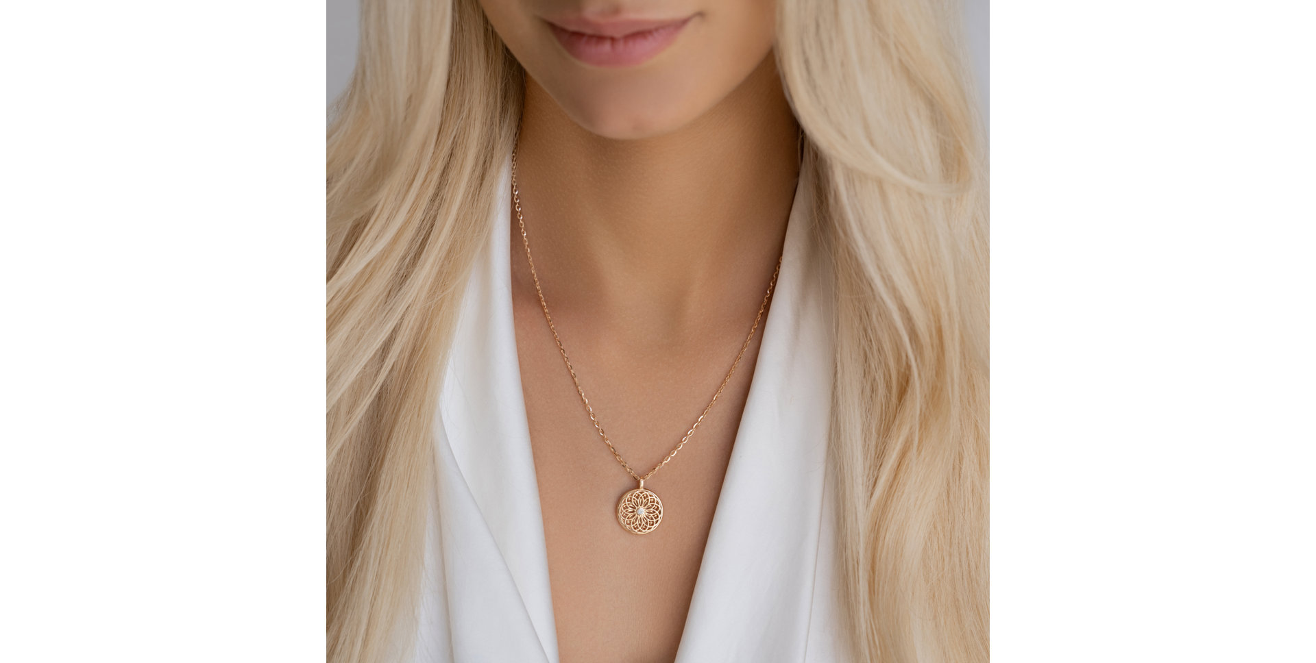 Diamond necklace Mirelleon