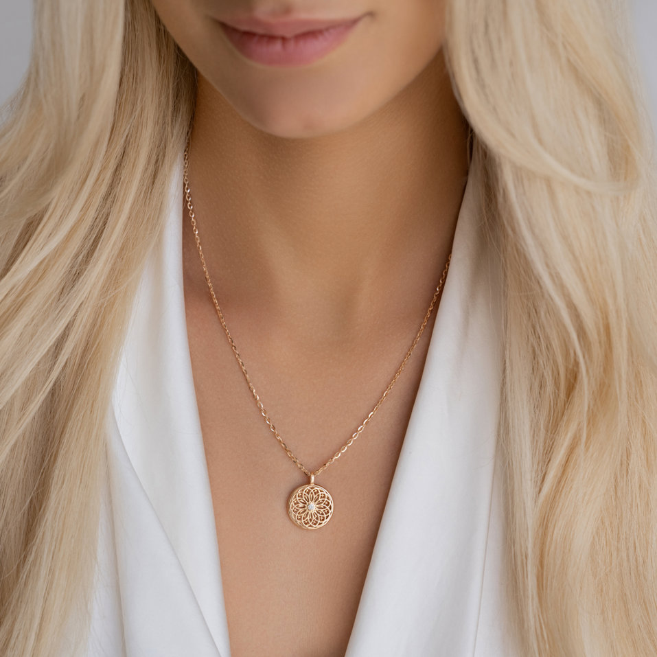 Diamond necklace Mirelleon