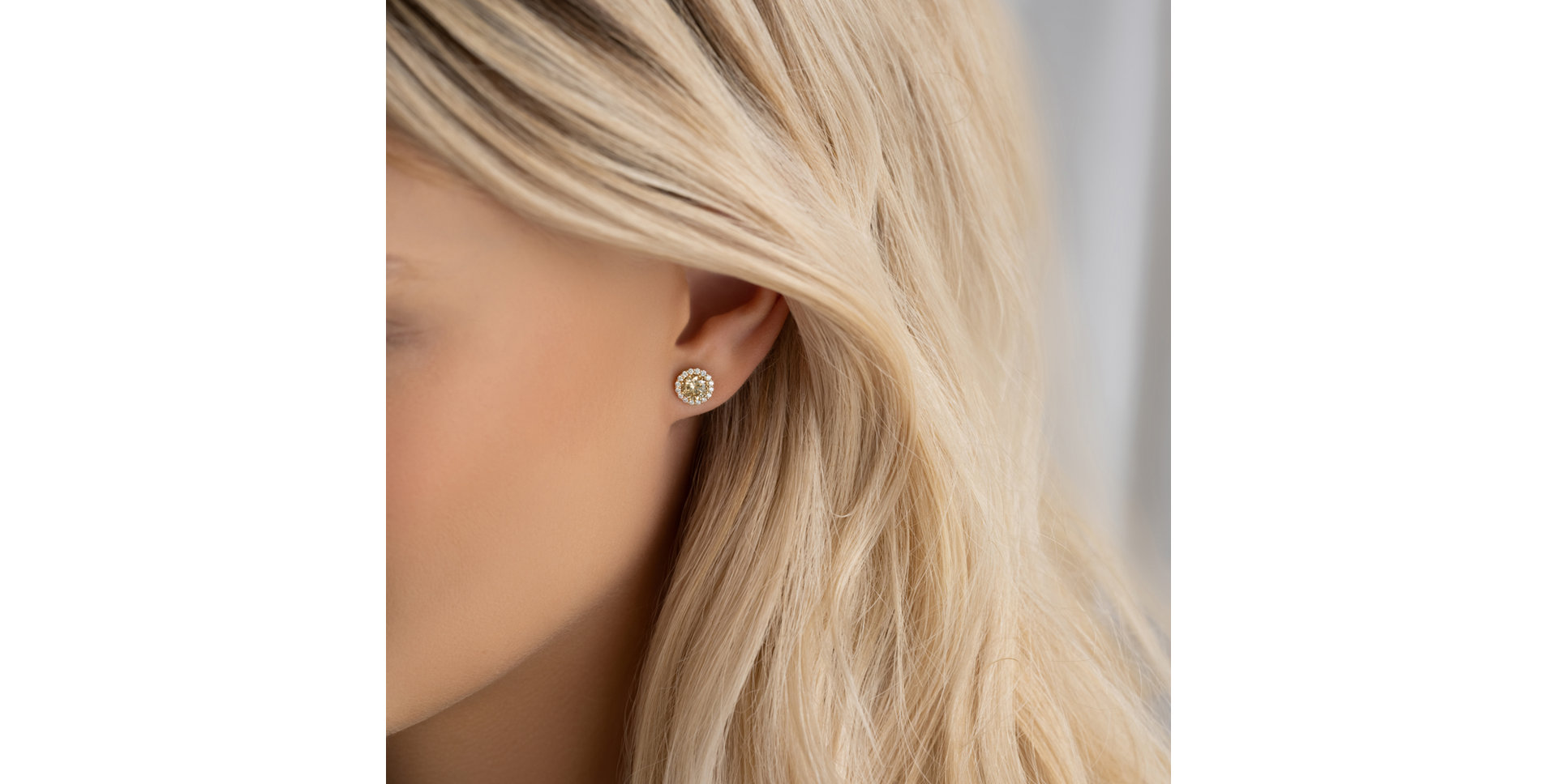 Diamond earrings Desert Light