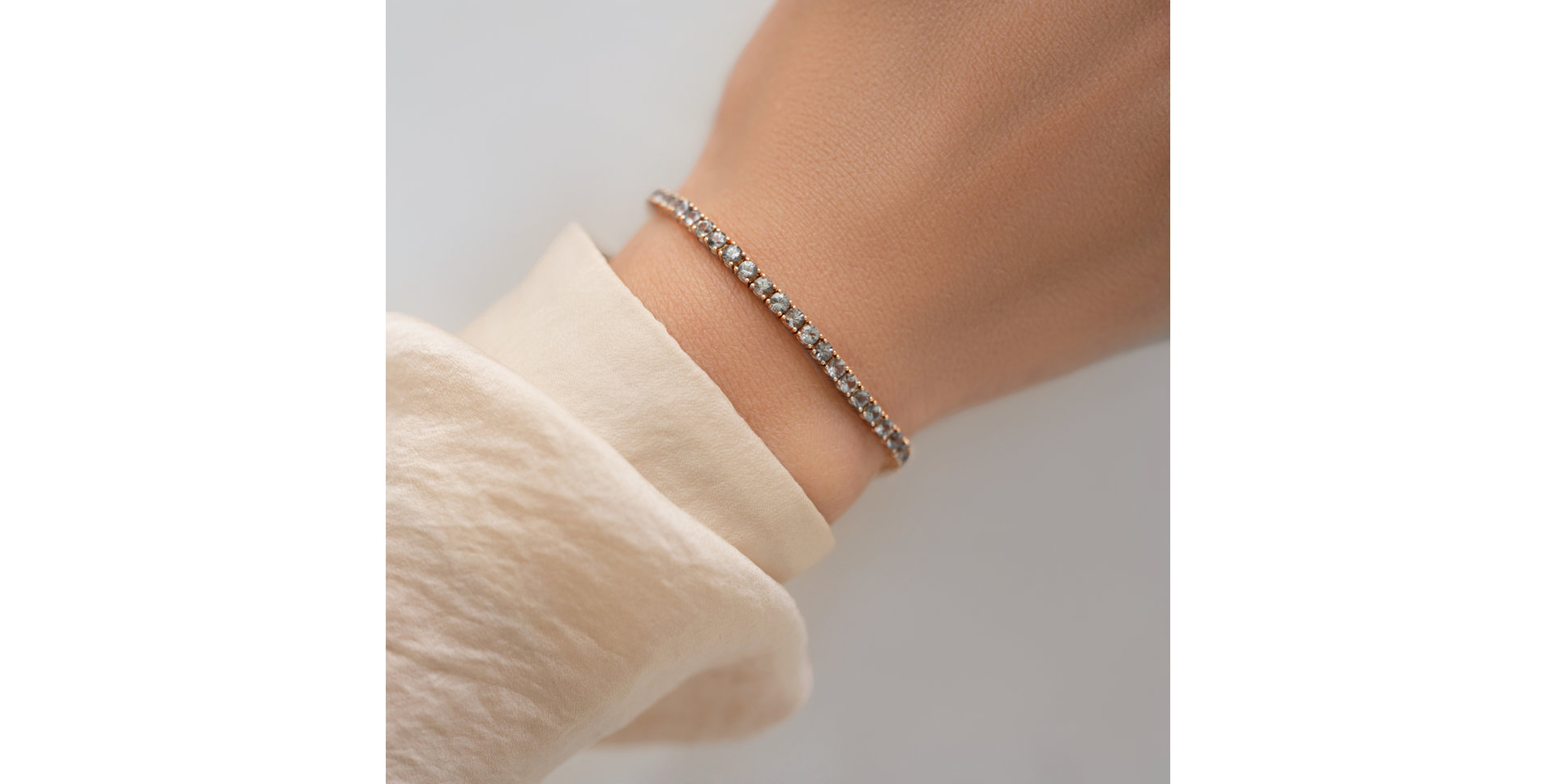 Bracelet with Spinels Infinite Glow