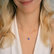 Diamond necklace with Rhodolite Marigold3