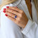 Diamond ring with Tanzanite Elfredian3
