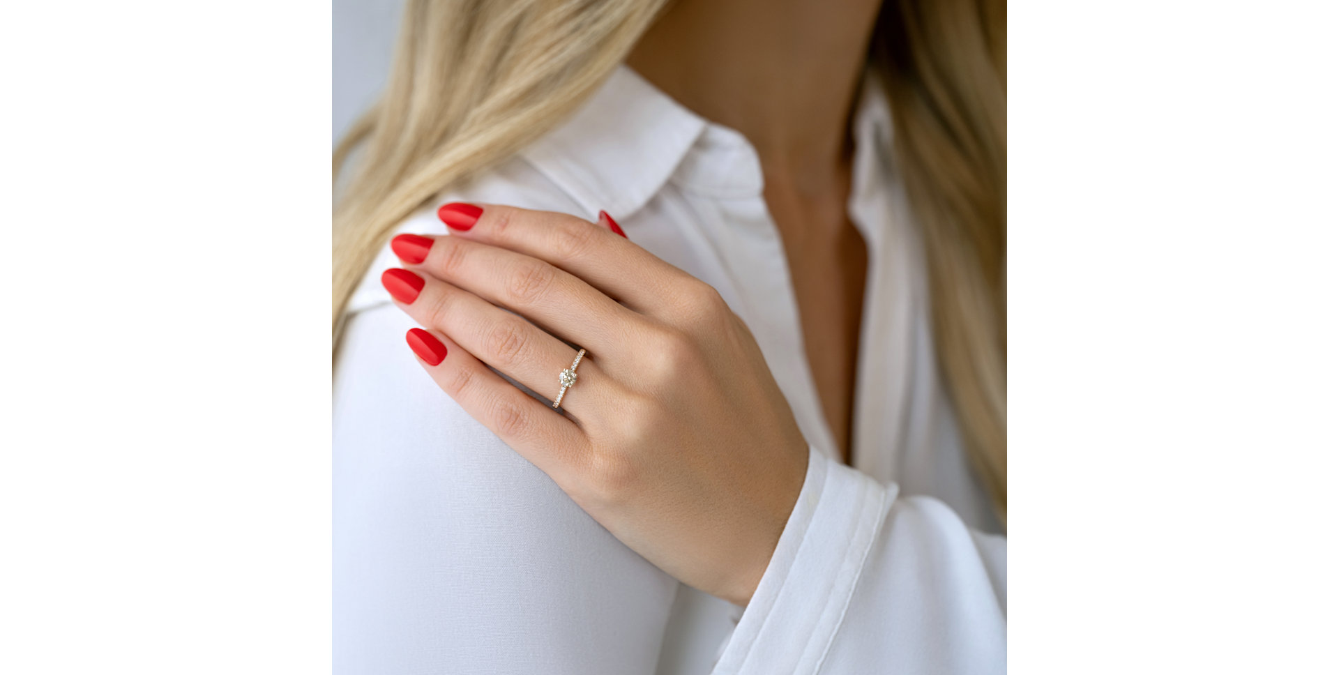 Diamond ring Bronze Radiance