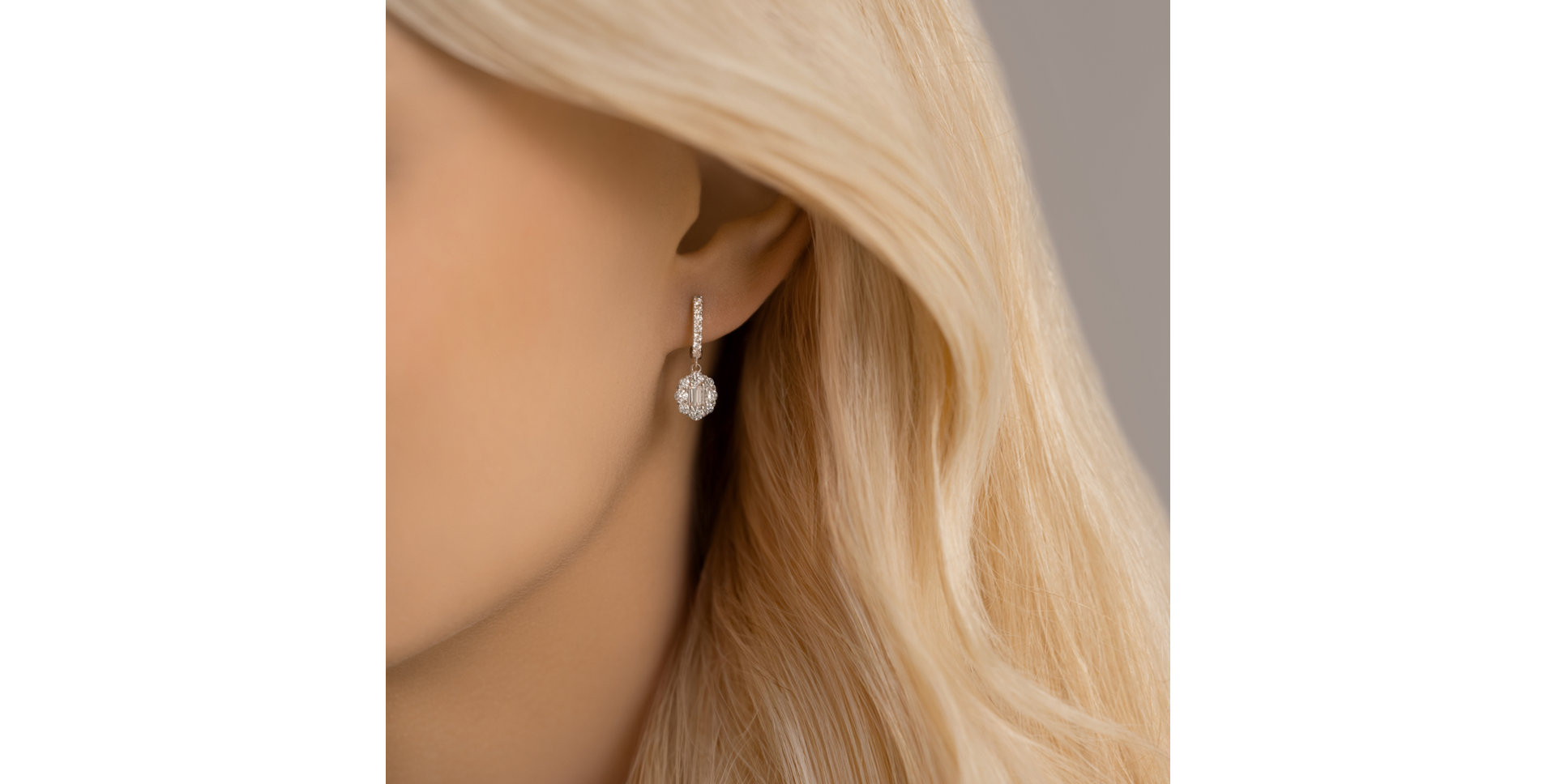 Diamond earrings Montclair