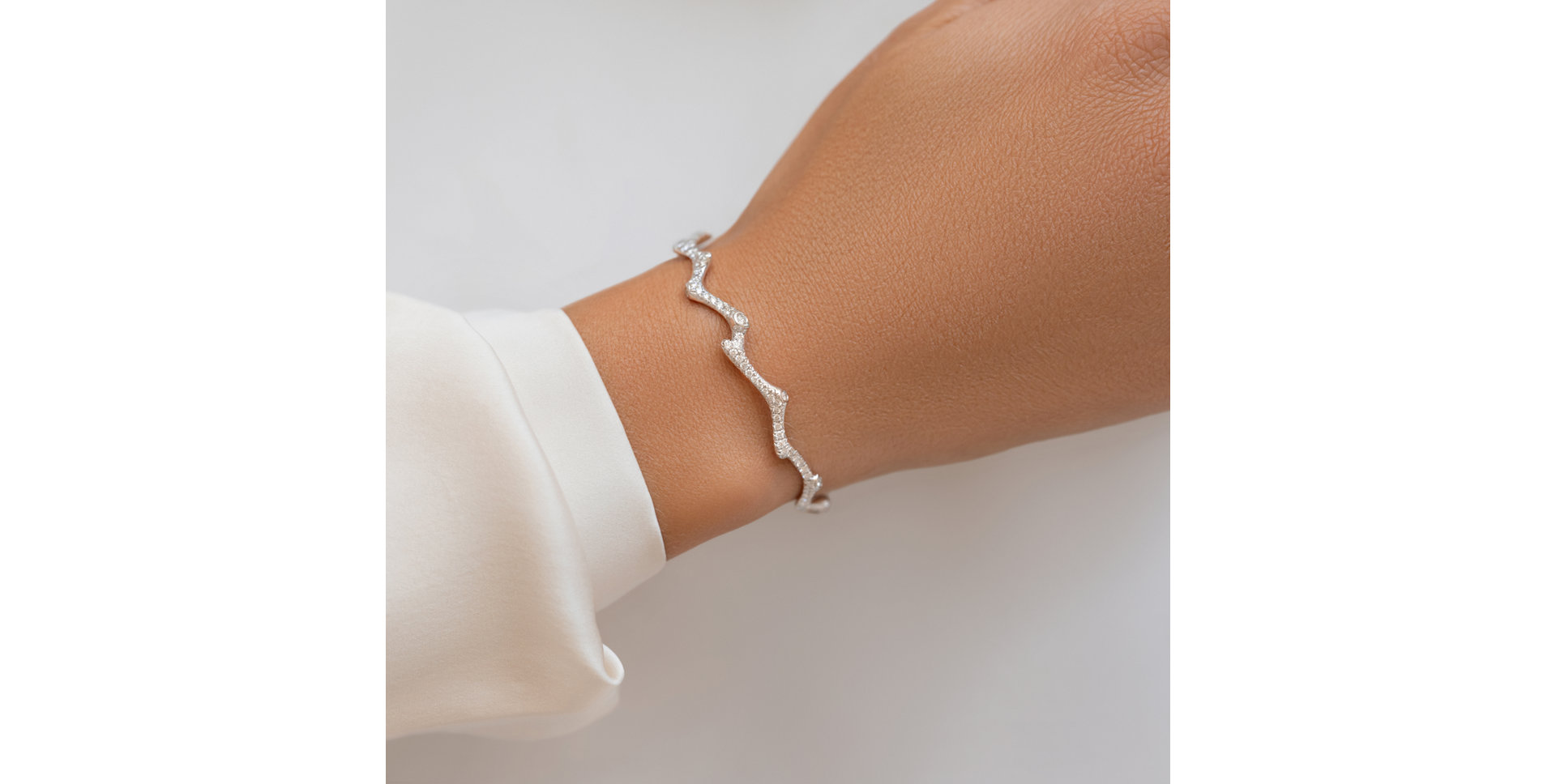 Diamond bracelet Ethereal Vine