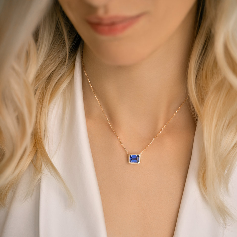 Necklace with Tanzanite Aurum Breeze