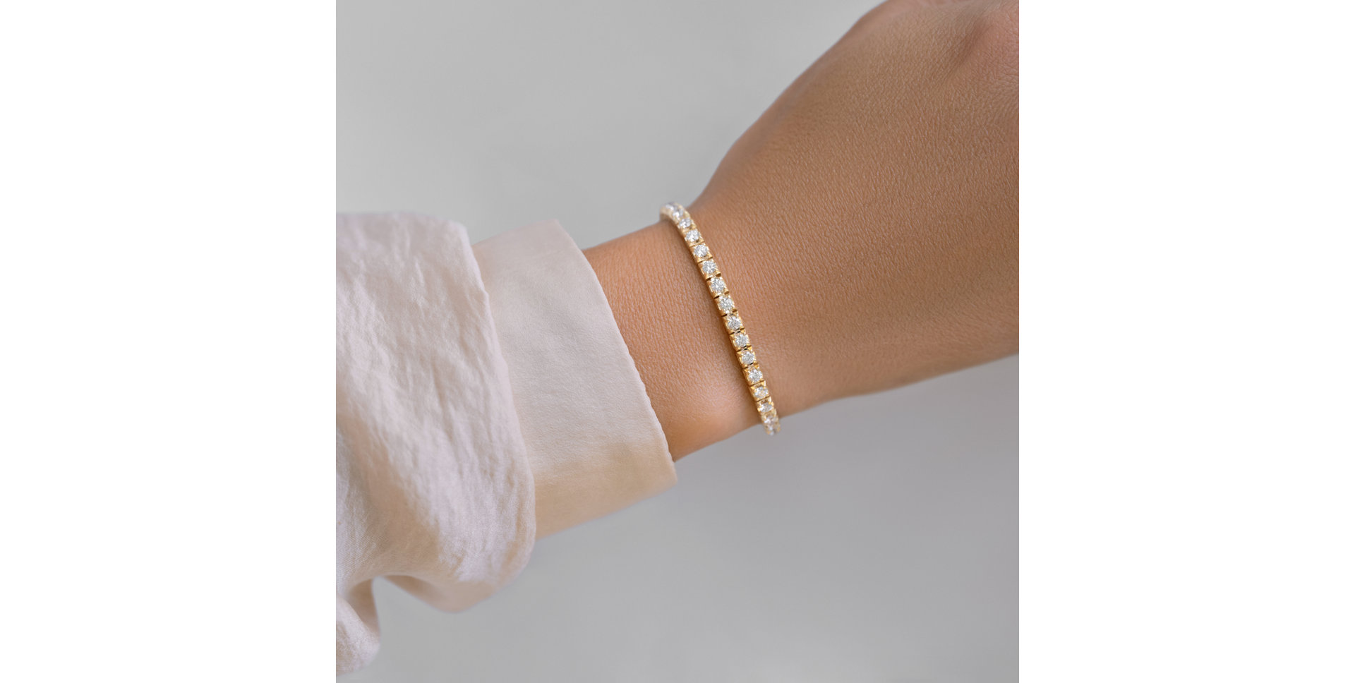 Diamond bracelet Thanatos