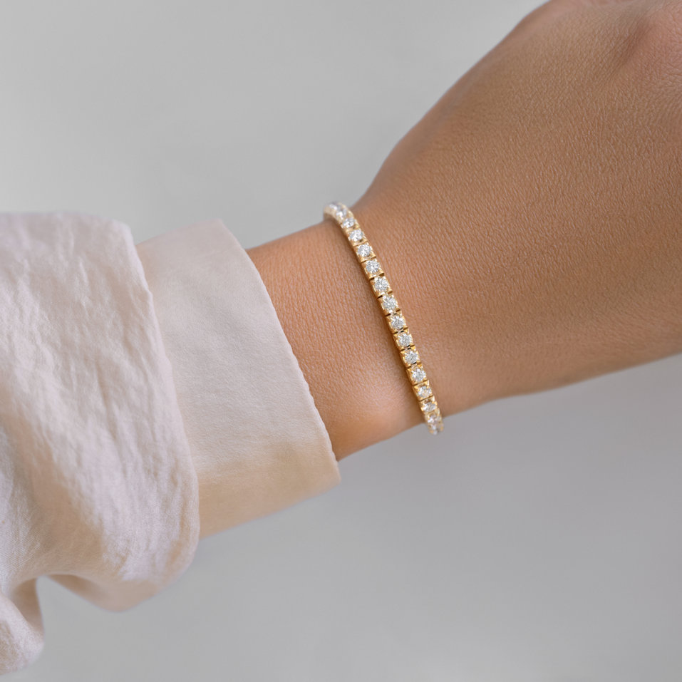 Diamond bracelet Thanatos