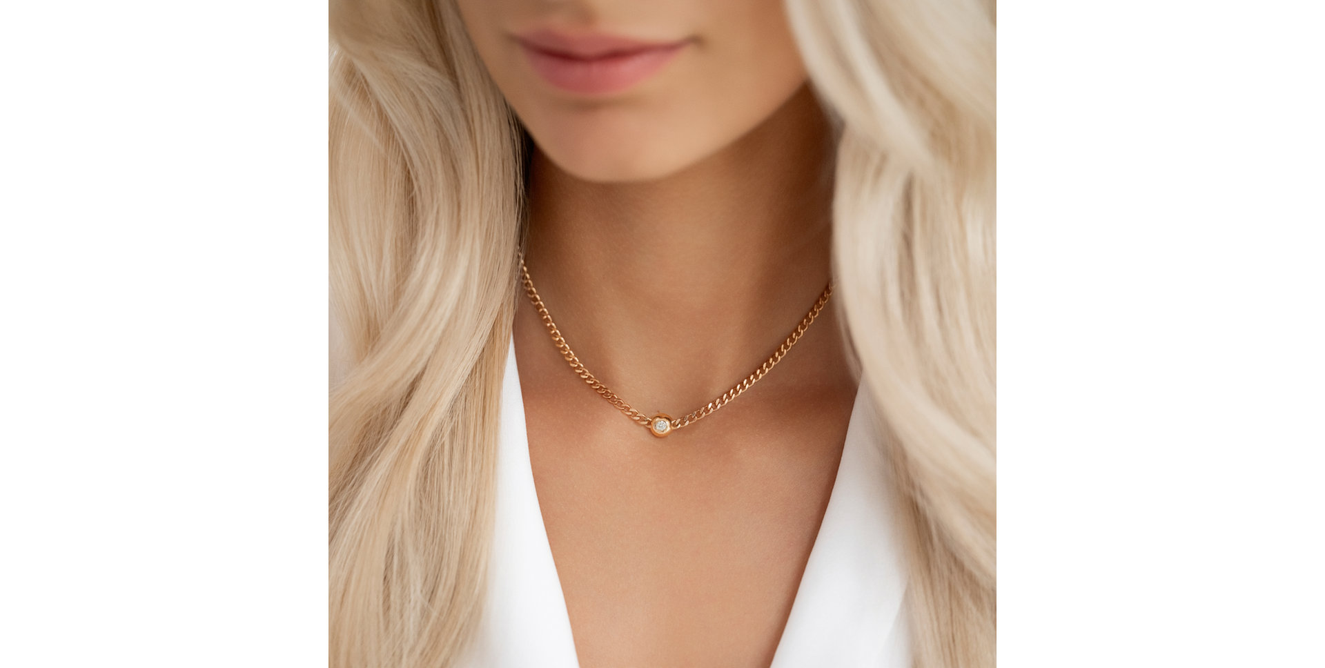 Diamond necklace Circle of Clarity